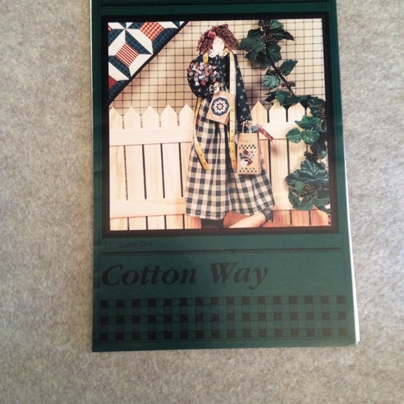 Fabric Doll Sewing Pattern Bundle Rag Doll Country Bunny Rabbit Carrots Stuffed - Picture 7 of 8